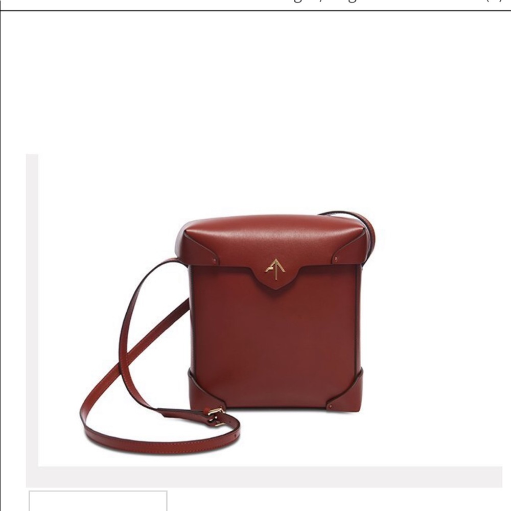 Manu Atelier Prinstine leather shoulder bag